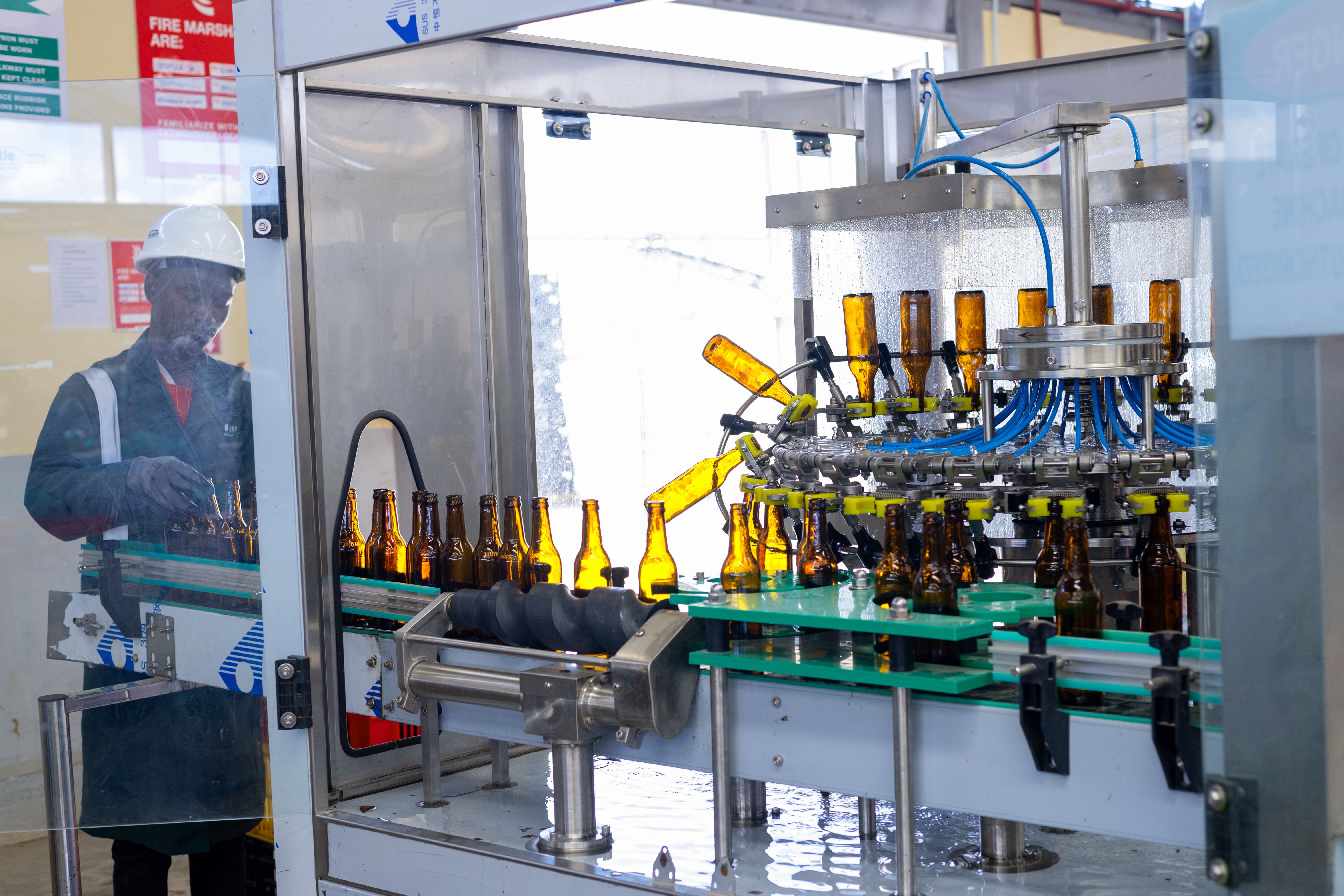 Glass Bottle Washing